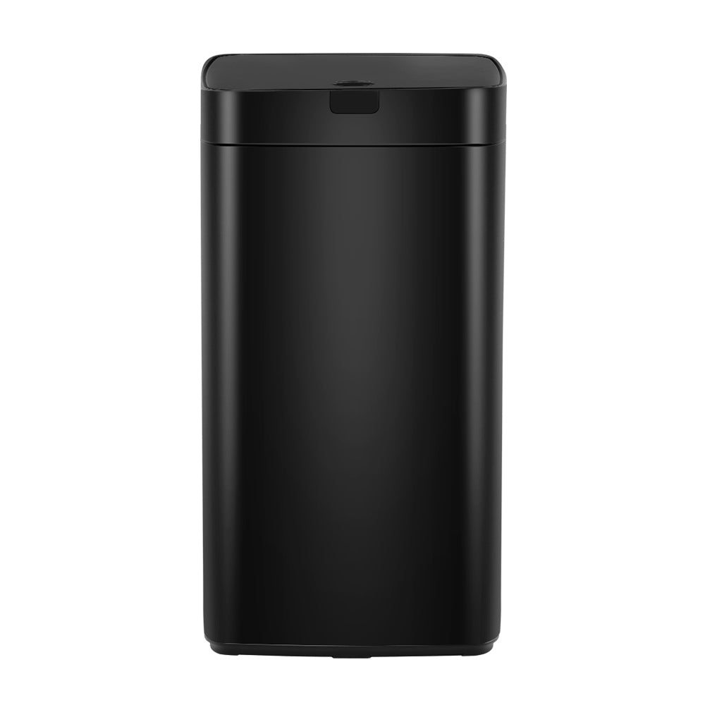 Motion Sensor Rubbish Bin Automatic Open Trash Can 45L - Black - Homecoze