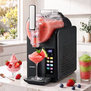 6-in-1 Slushie Machine & Ice Cream Maker 2L – Black