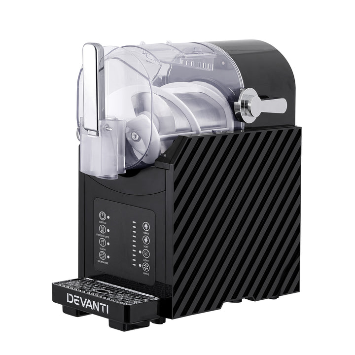 2-in-1 Slushie & Milkshake Maker 1.8L - Black