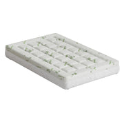 Giselle Bedding Mattress Topper Pillowtop Bamboo 7.5cm King Single - Homecoze