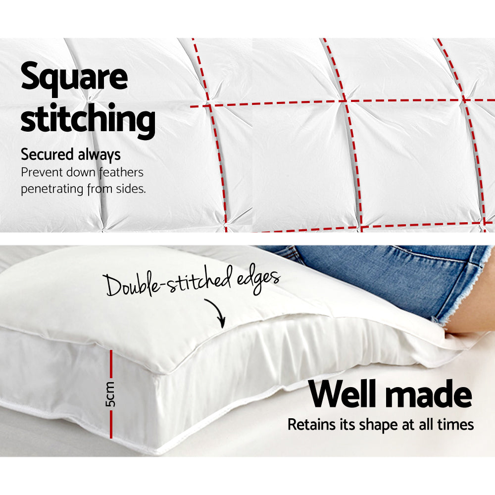 5cm Pillowtop Mattress Topper 1000GSM - Double