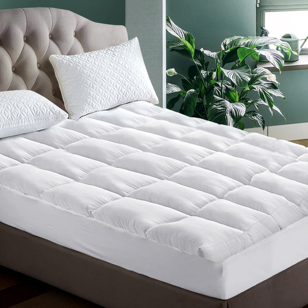 5cm Pillowtop Mattress Topper 1000GSM - Single