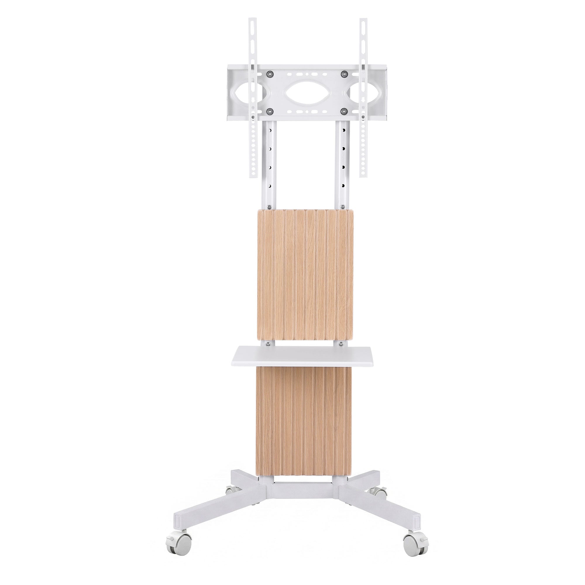 Artiss Mobile TV Floor Stand for 32-65" Mount Bracket Universal Adjustable Height with Wheels - Homecoze
