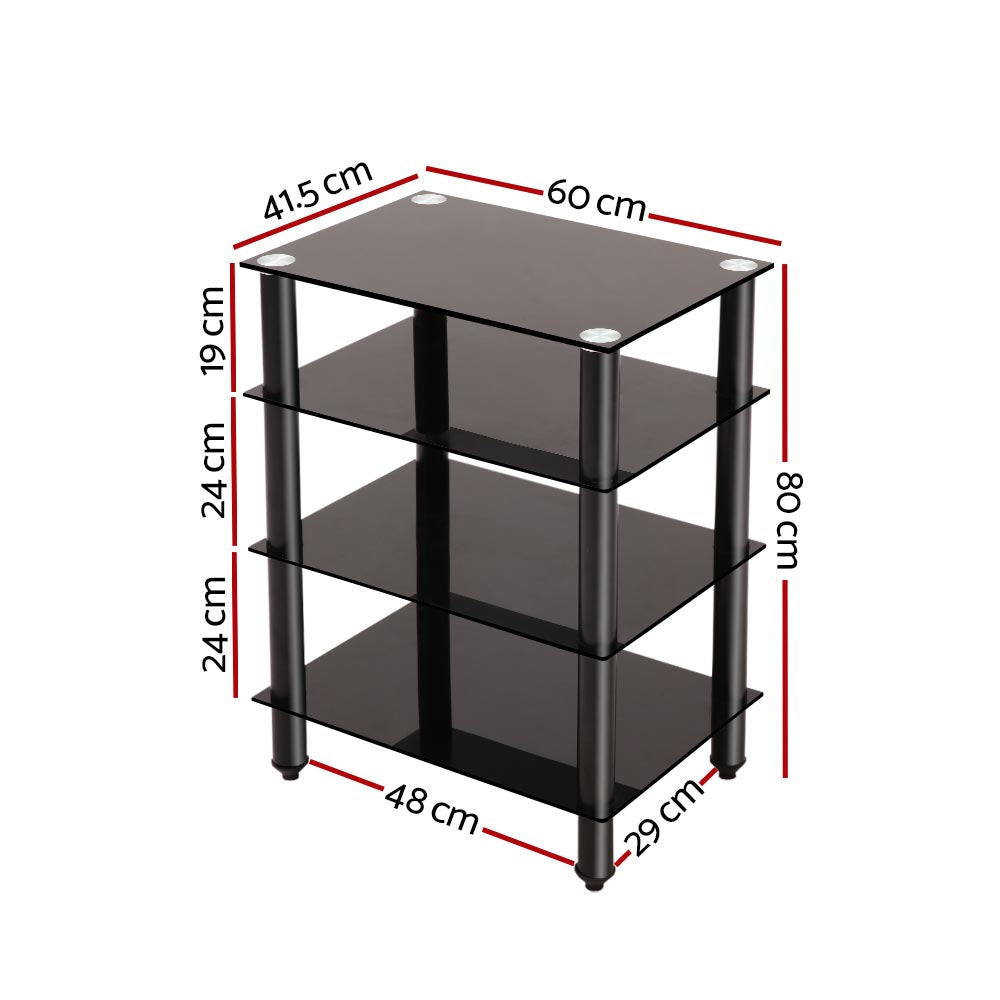 4 Tier TV Media Stand - Homecoze