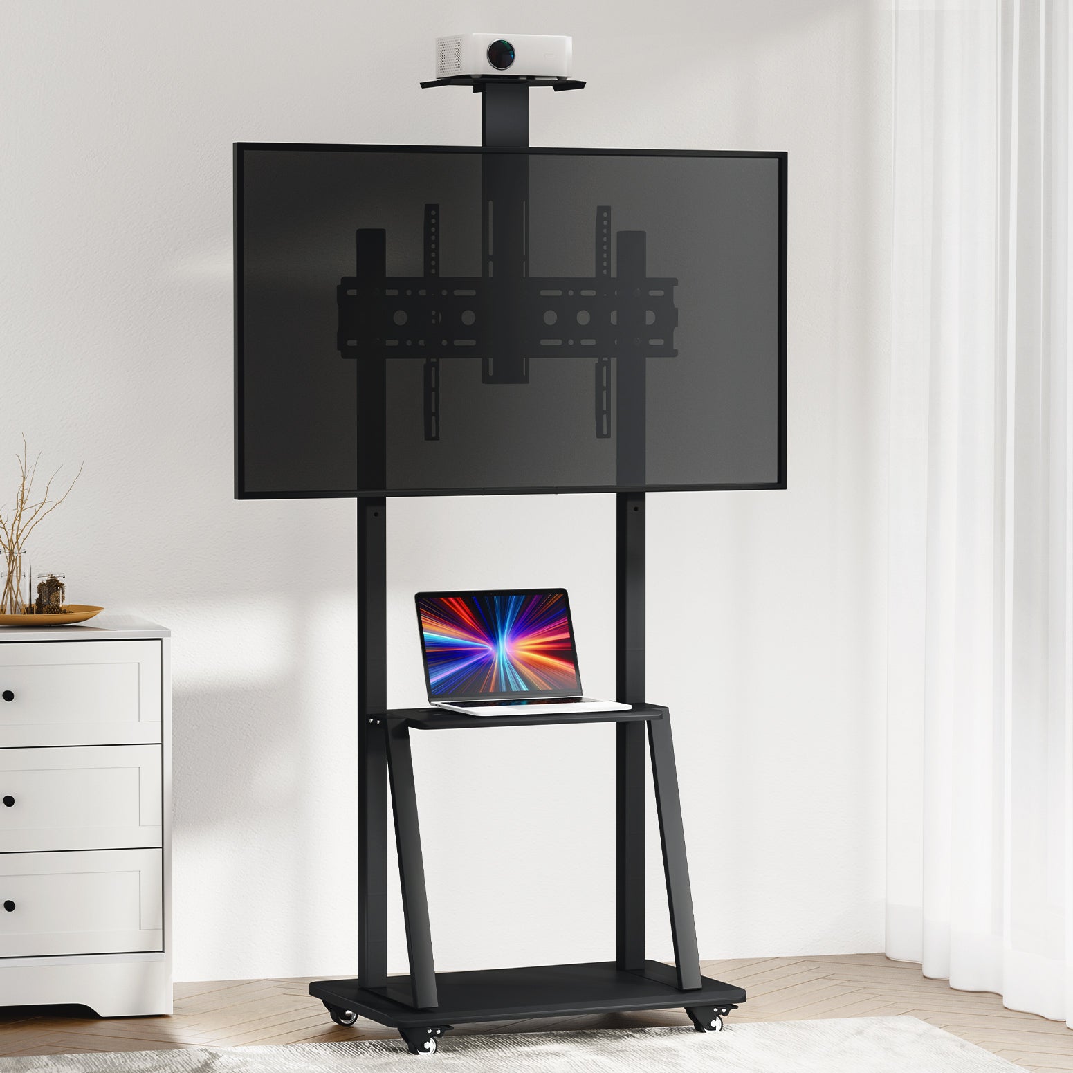 Mobile TV Stand for 32" to 75" TVs - Homecoze
