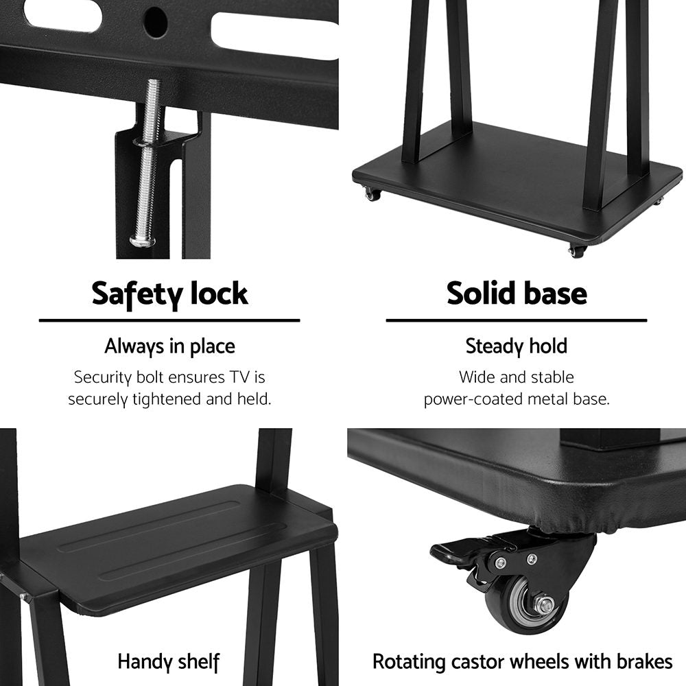 Mobile TV Stand for 32" to 75" TVs - Homecoze