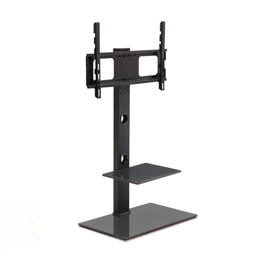 Floor TV Stand with Bracket Shelf Mount - Homecoze