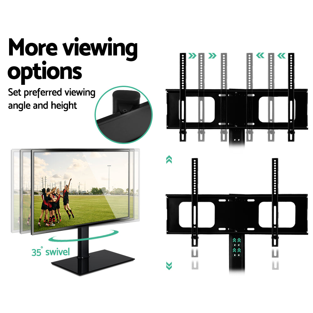Table Top TV Swivel Mounted Stand - Homecoze