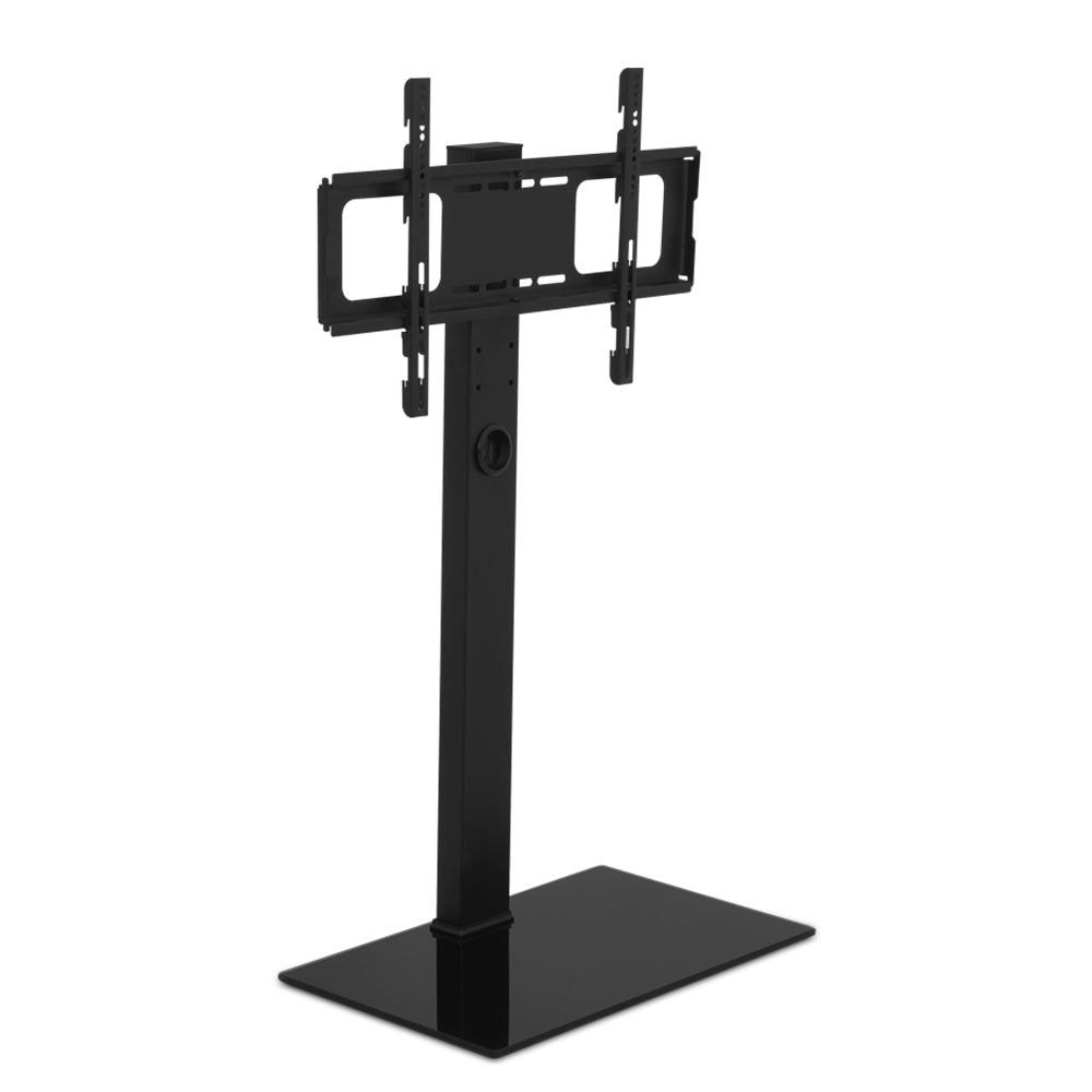 Floor TV Stand Brakcket Mount Swivel Height Adjustable 32 to 70 Inch Black - Homecoze