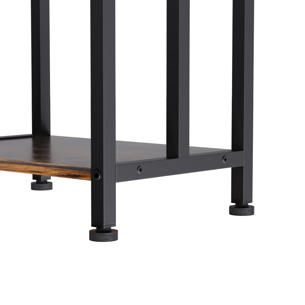 Modern Rustic 3 Tier Freestanding Towel Rack - Homecoze