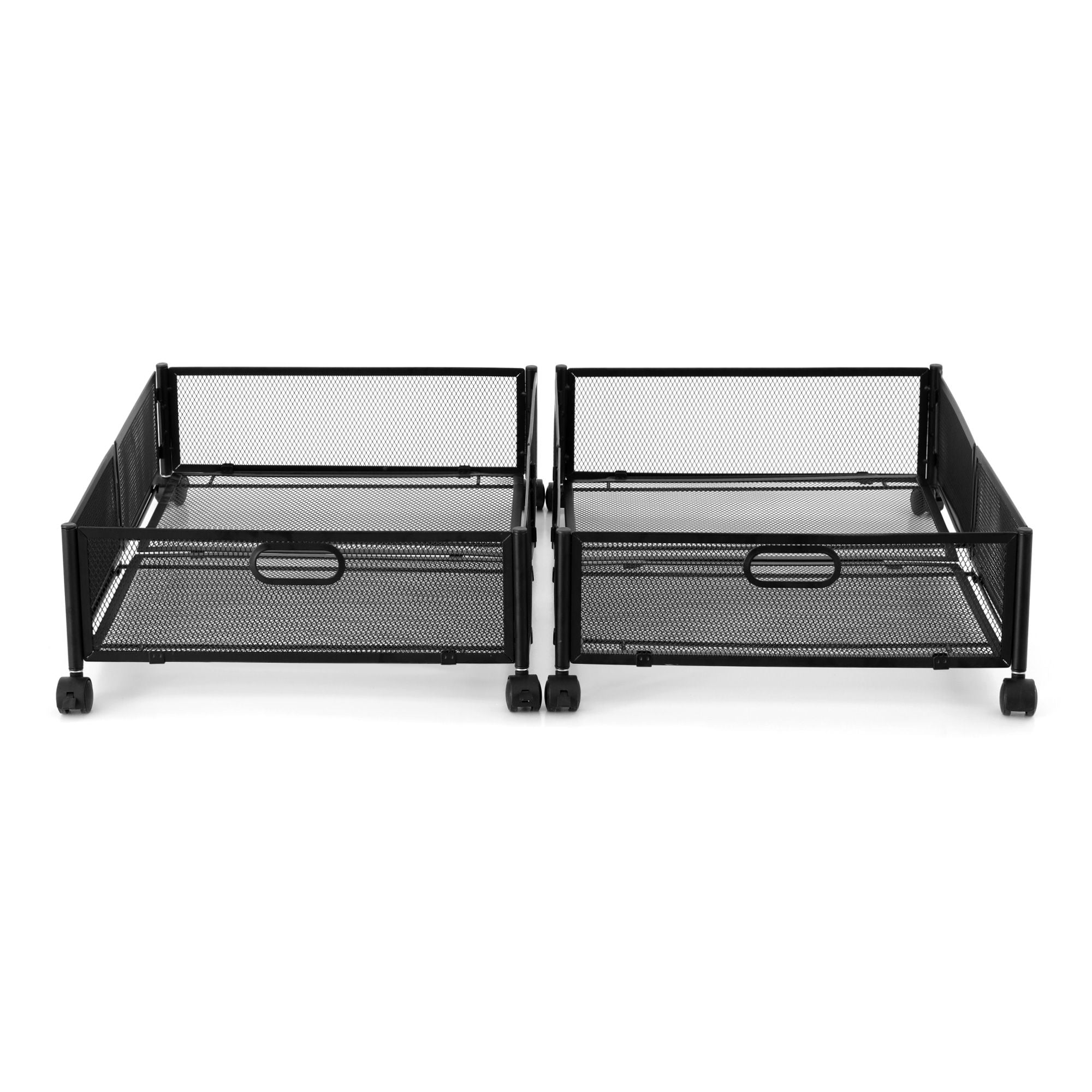 Under Bed Storage Drawers (2-Pack) – Black