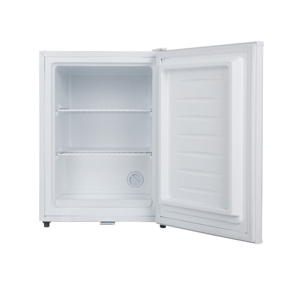 60L Small Bar Fridge Freezer - White