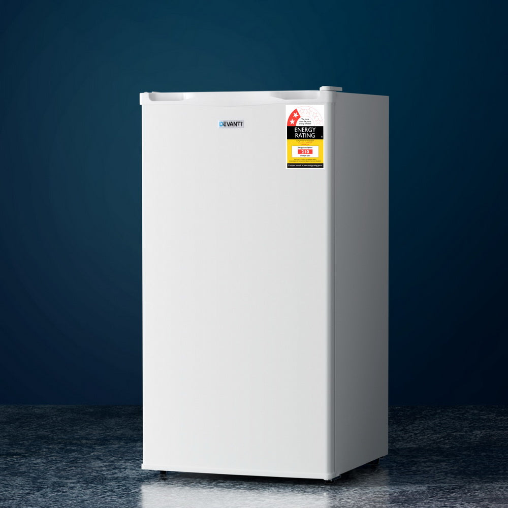 Devanti 81L Upright Freezer Fridge White - Homecoze