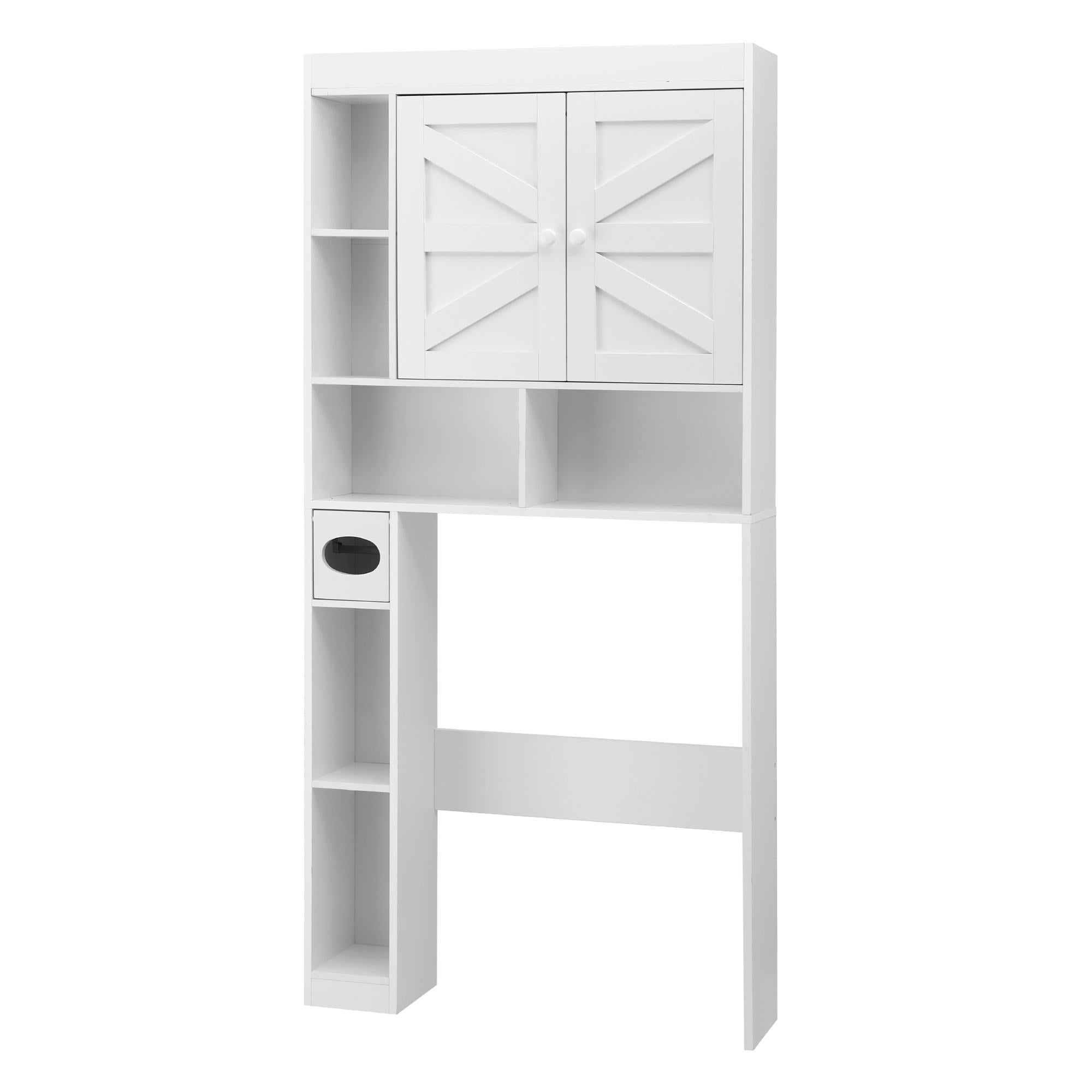 Artiss Bathroom Storage Cabinet Over The Toilet Organiser Laundry Shelf Holder - Homecoze