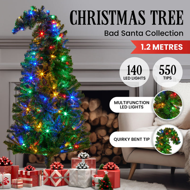 4FT Pre-lit Grinch Christmas Tree - 550 Tips - Homecoze