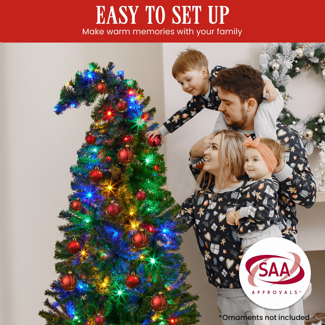 4FT Pre-lit Grinch Christmas Tree - 550 Tips - Homecoze