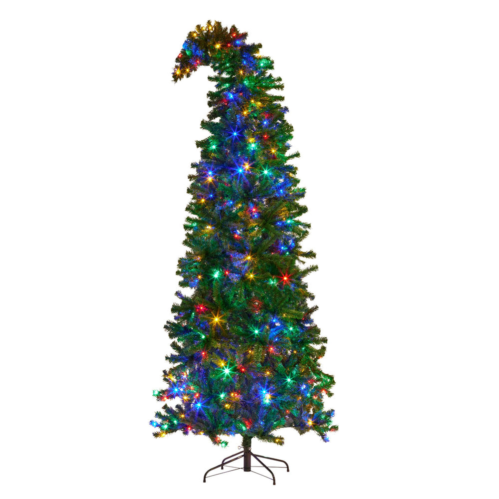 7.5FT Pre-lit Grinch Christmas Tree - 1240 Tips - Homecoze