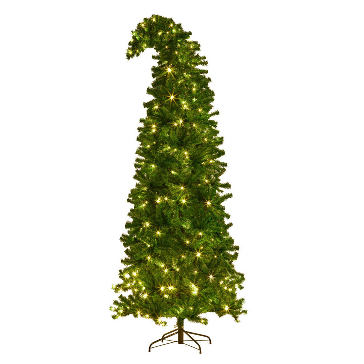 7.5FT Pre-lit Grinch Christmas Tree - 1240 Tips - Homecoze
