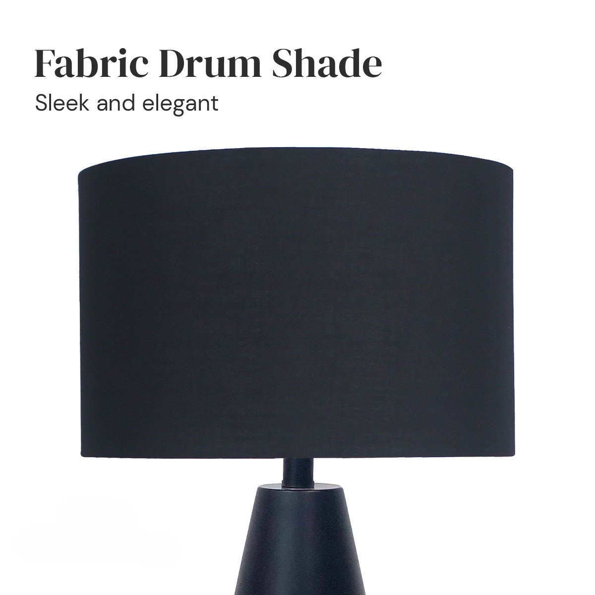 Metal Table Lamp in Black and Gold - Homecoze