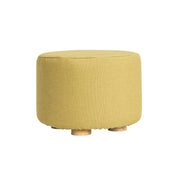 Mini Ottoman Pouffe Foot Stool - Mustard Yellow - Homecoze
