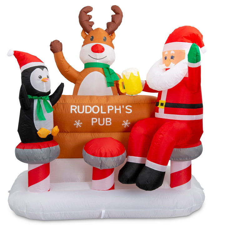 1.5m Rudolph's Pub Christmas Inflatable