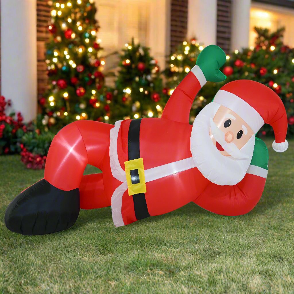 2.4m Relaxed Santa Christmas Inflatable