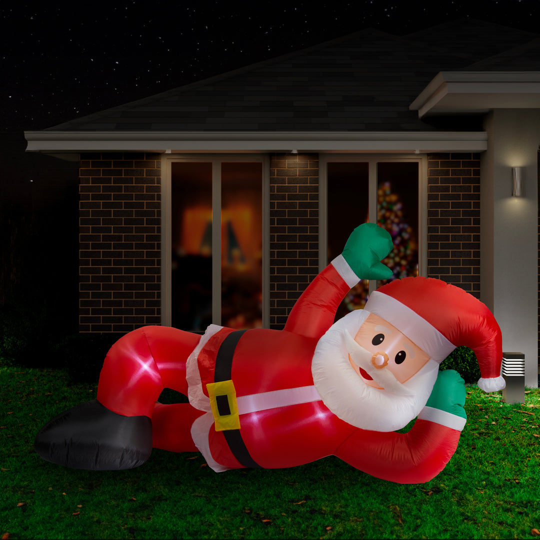 2.4m Relaxed Santa Christmas Inflatable