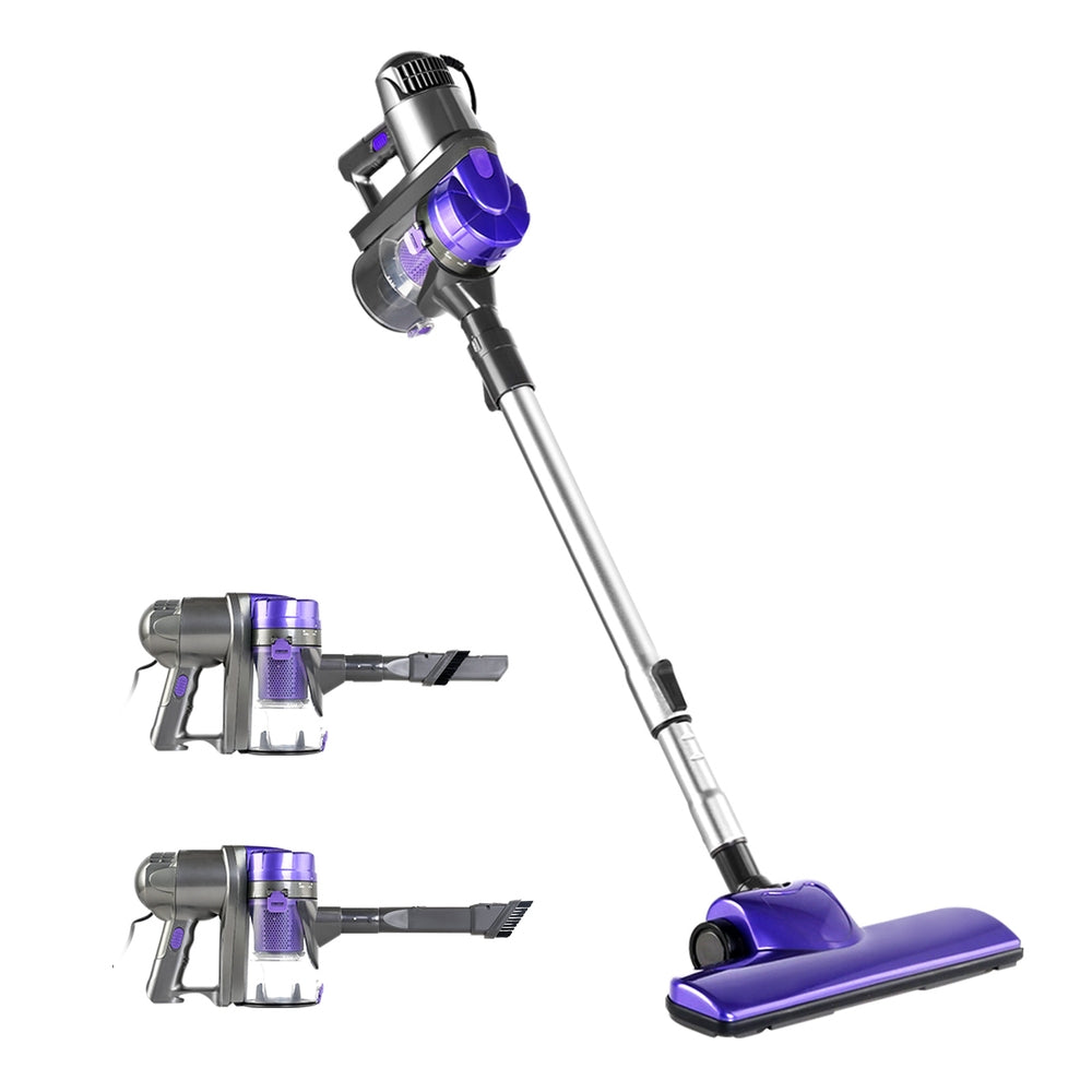 Handheld Powerful 450W Corded Stick Vacuum Cleaner - Purple - Homecoze