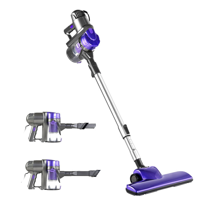 Handheld Powerful 450W Corded Stick Vacuum Cleaner - Purple - Homecoze