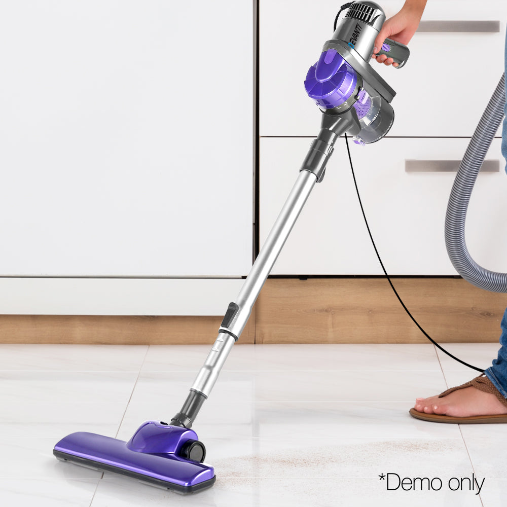 Handheld Powerful 450W Corded Stick Vacuum Cleaner - Purple - Homecoze
