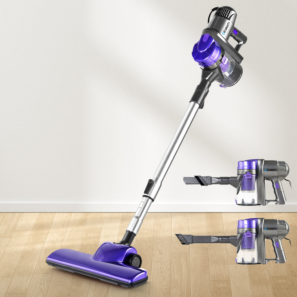 Handheld Powerful 450W Corded Stick Vacuum Cleaner - Purple - Homecoze