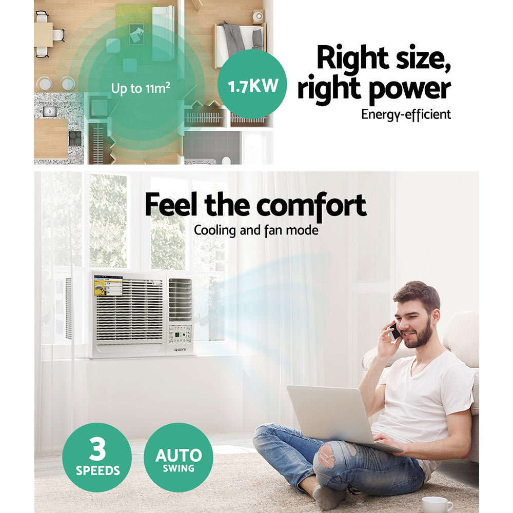 1.7kW Window Box Air Conditioner - Homecoze
