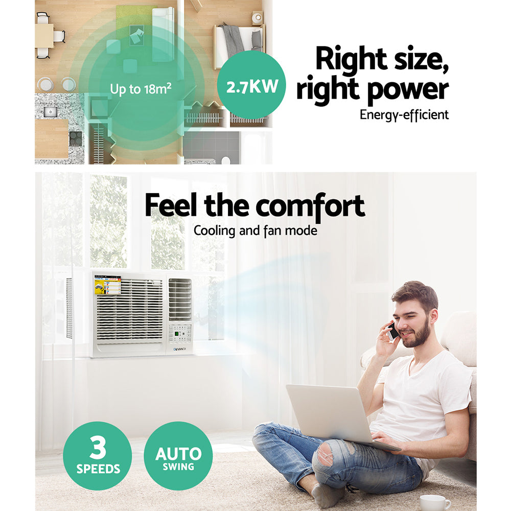 2.7kW Window Box Air Conditioner - Homecoze