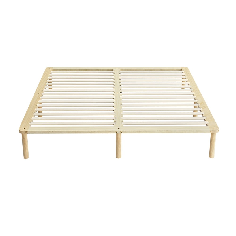 Laredo (King) Pinewood Bed Frame - Pine