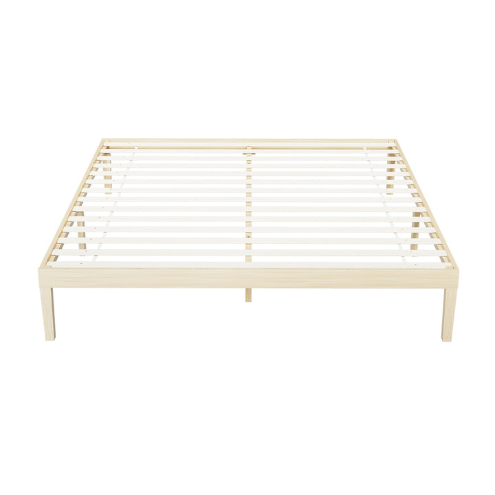 Toledo (King) Pinewood Bed Frame - Pine