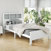 Cody (King Single) Timber Bed Frame - White - Homecoze