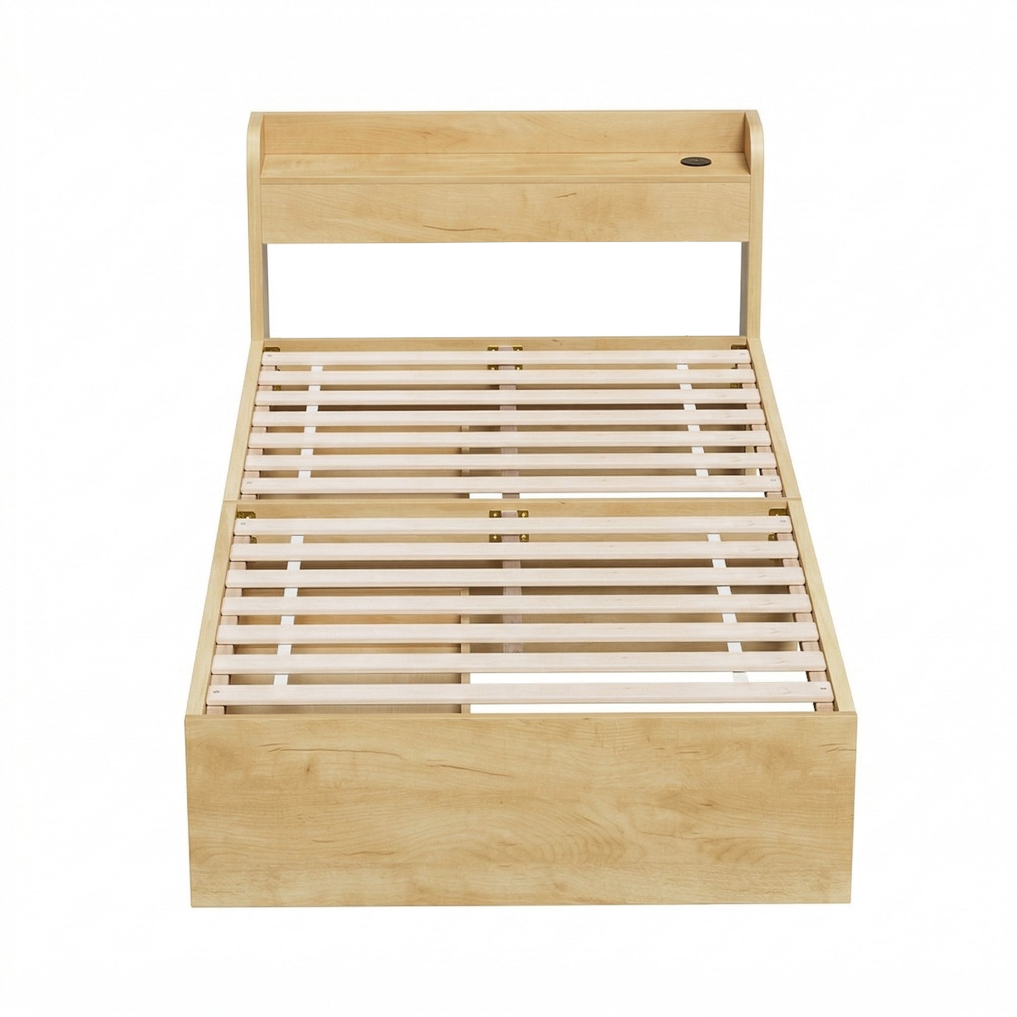 Salem (King Single) Storage Bed Frame - Pine