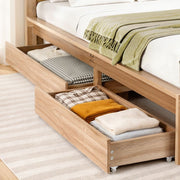 Elko Under Bed Storage Drawers for King Single & Queen – Oak