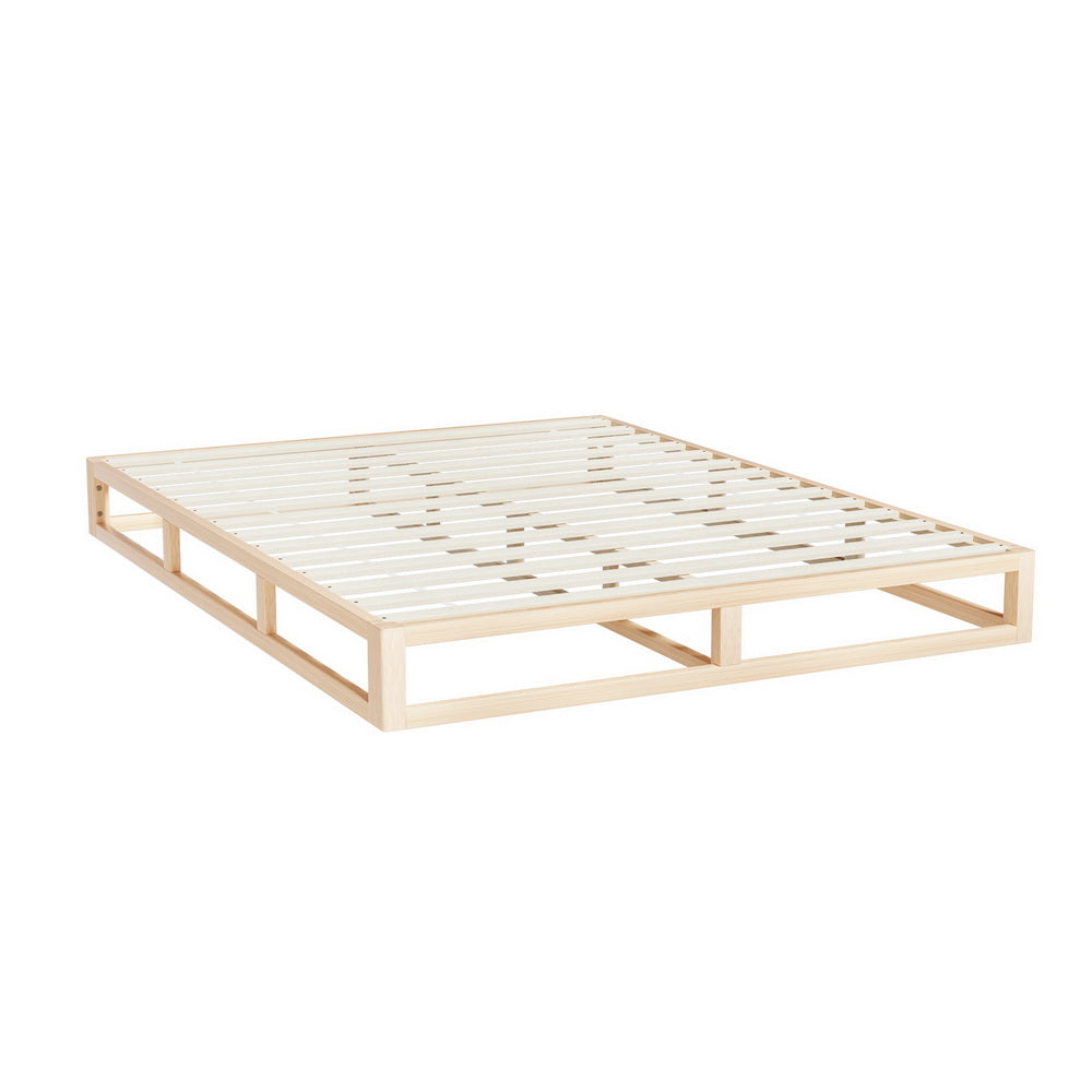 Richmond (Queen) Pinewood Bed Frame - Pine