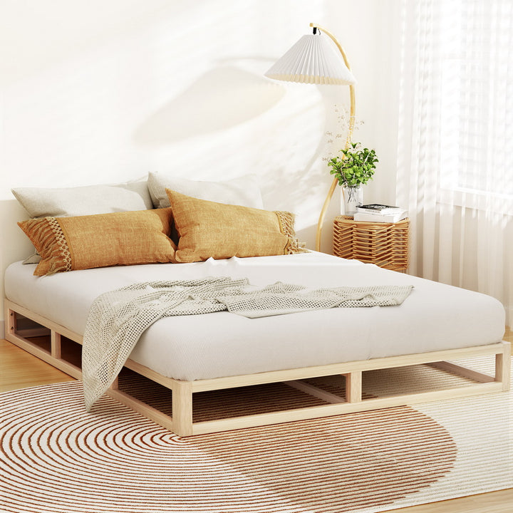 Richmond (Queen) Pinewood Bed Frame - Pine