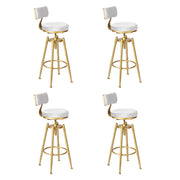 Levede 4x Bar Stools Swivel Kitchen Bar Chair White-2018816899323924480