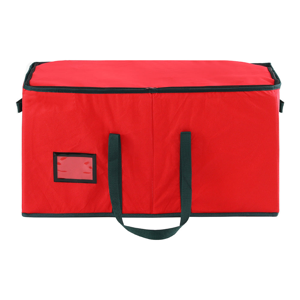 Jingle Jollys Christmas Baubles Storage Box 128 Slots Decor Ornaments Container - Homecoze