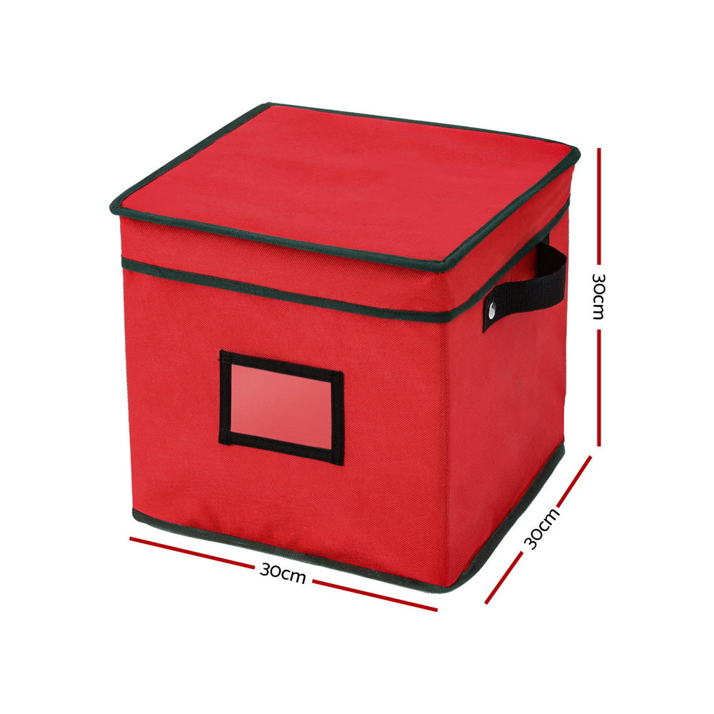 Christmas Bauble Storage Box (30x30x30cm) - Homecoze