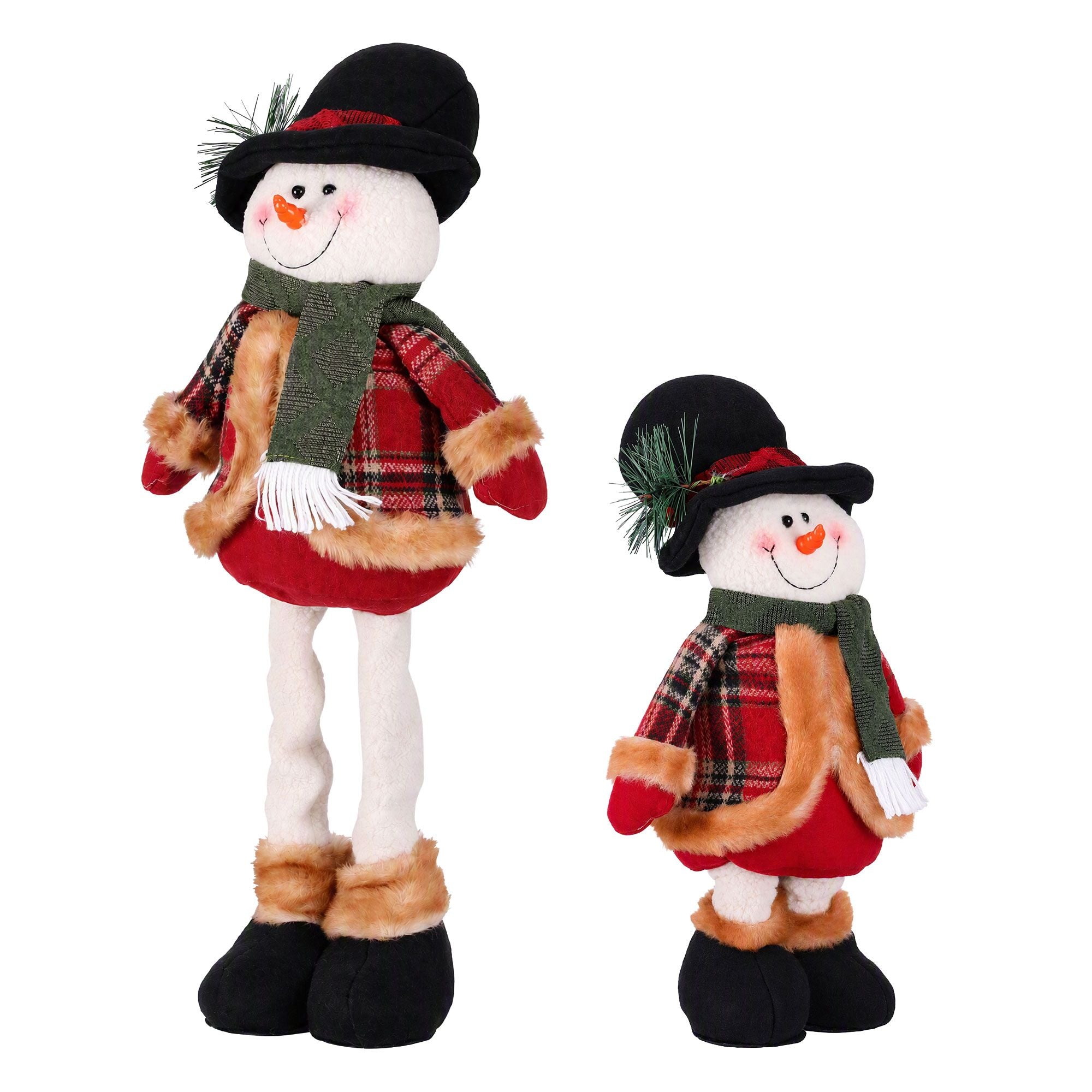 Telescopic Snowman Christmas Decoration 40-56cm