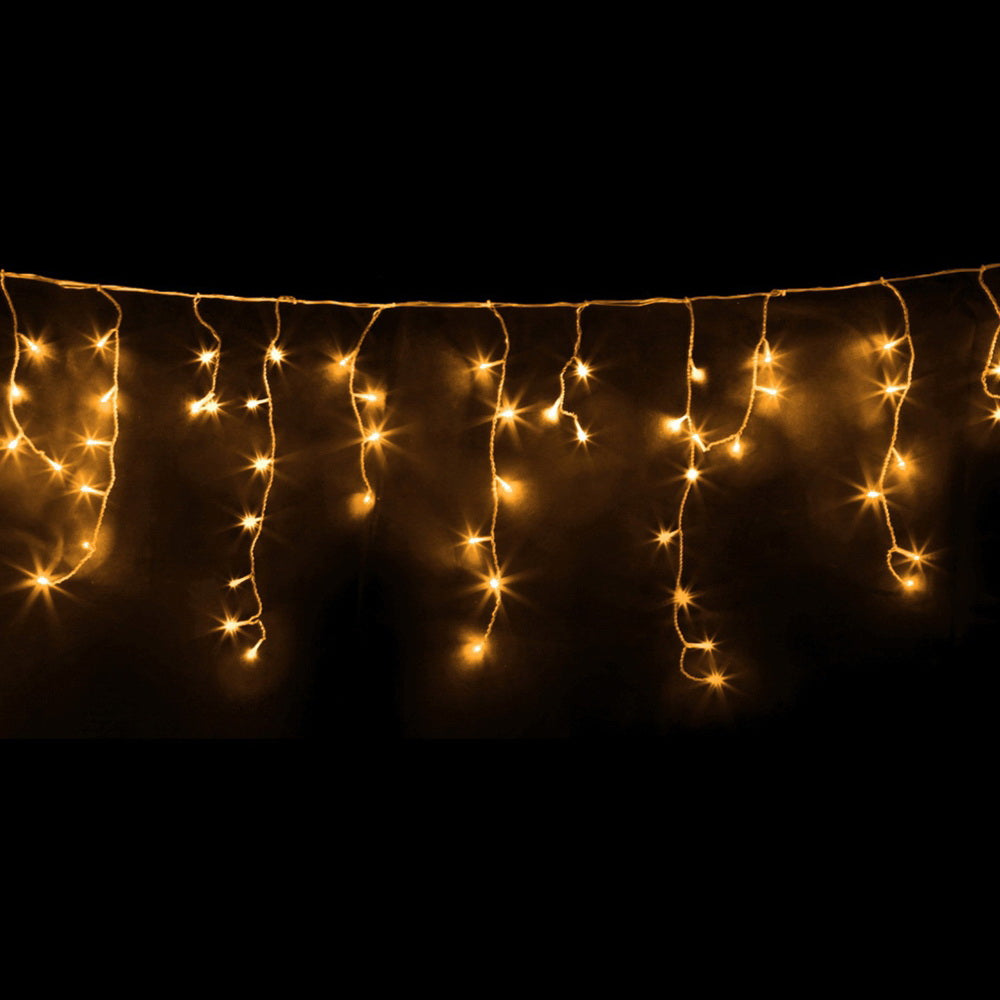 32m Christmas Icicle Lights 960 LED - Warm White - Homecoze