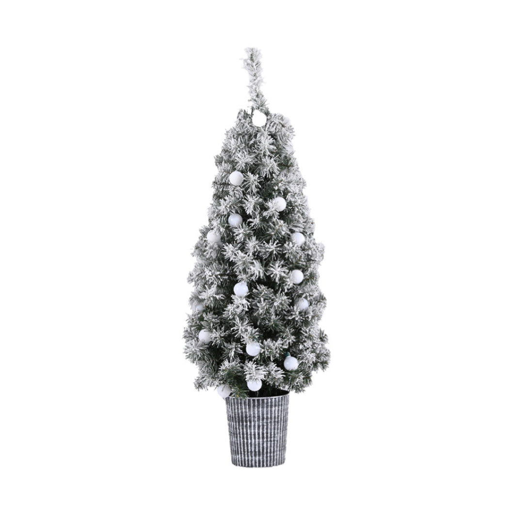 4FT (1.2m) Small Potted Christmas Tree with LEDs