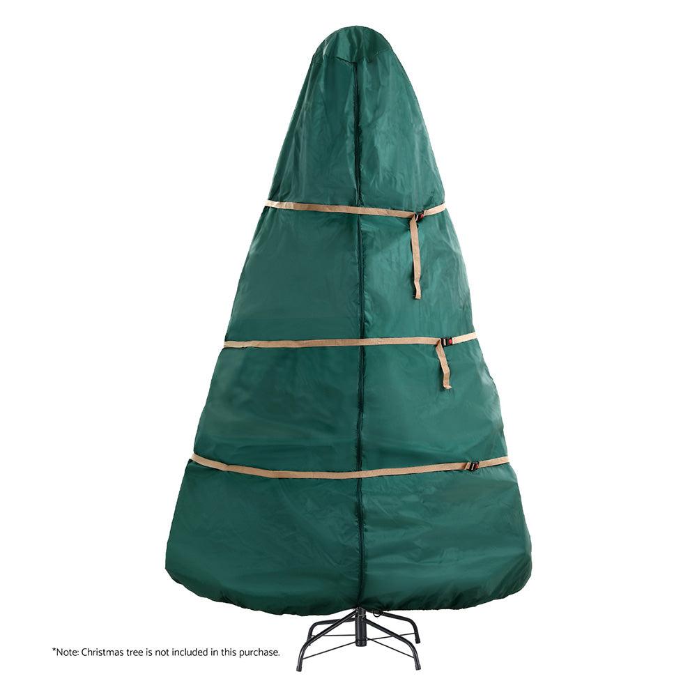 Jingle Jollys Christmas Tree Storage Bag Fits Up to 9ft Tree Xmas Bag Green - Homecoze