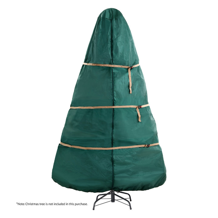 Jingle Jollys Christmas Tree Storage Bag Fits Up to 9ft Tree Xmas Bag Green - Homecoze
