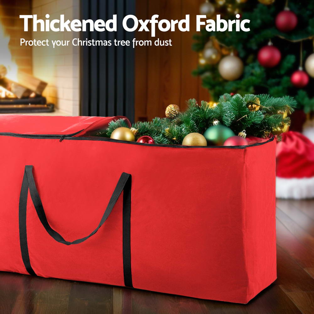 Christmas Tree Storage Bag (Fits up to 8ft) - Red - Homecoze