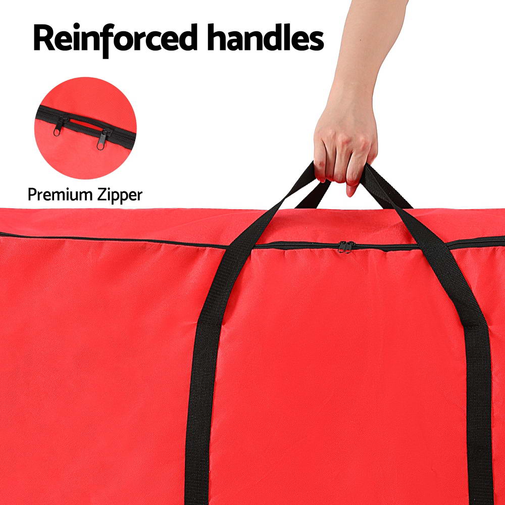 Christmas Tree Storage Bag (Fits up to 8ft) - Red - Homecoze